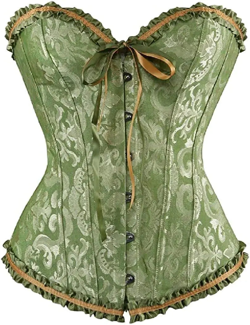 Vintage Style Corset Vest