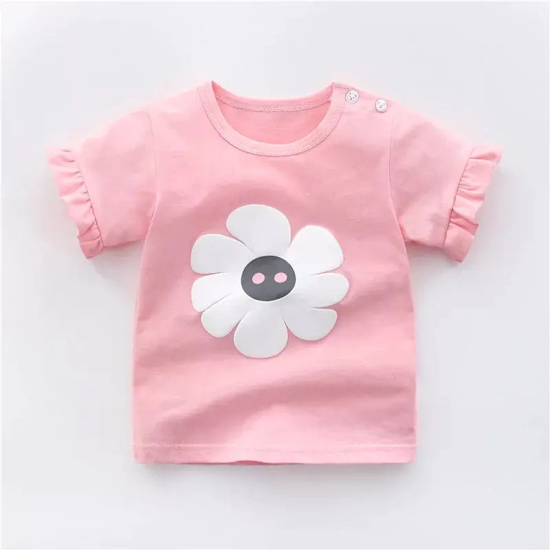 Cotton All-Match T-Shirts for Babies and Children