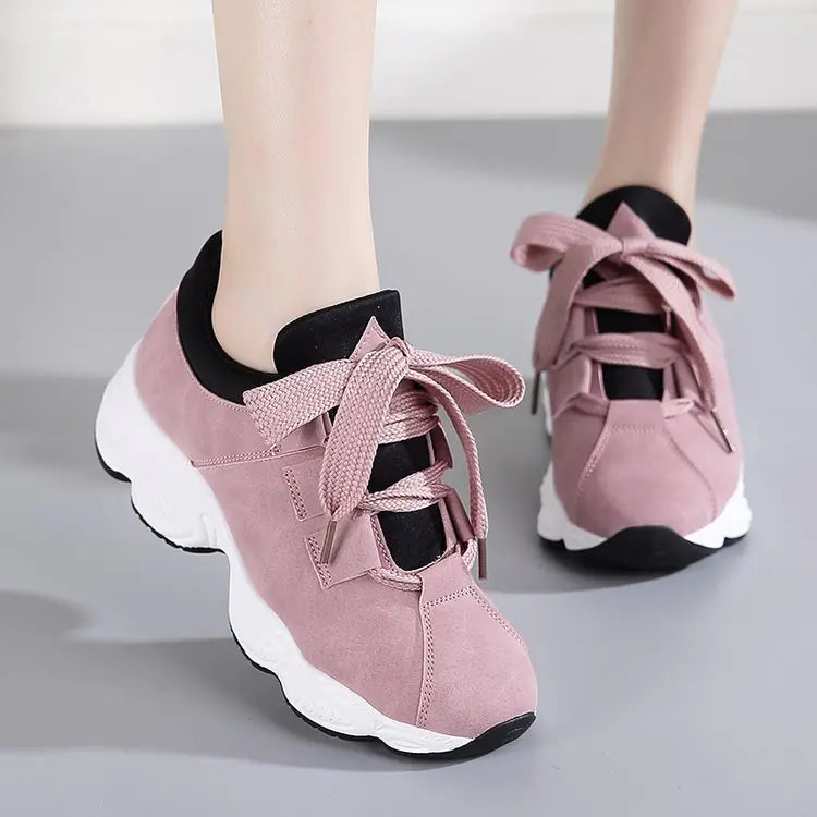 2019 Spring Korean Style Women's Platform Sneakers