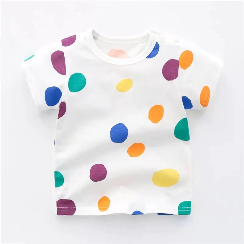 Cotton All-Match T-Shirts for Babies and Children