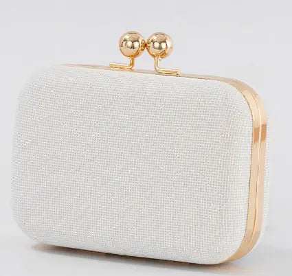 Round Mini Handbag with Chain