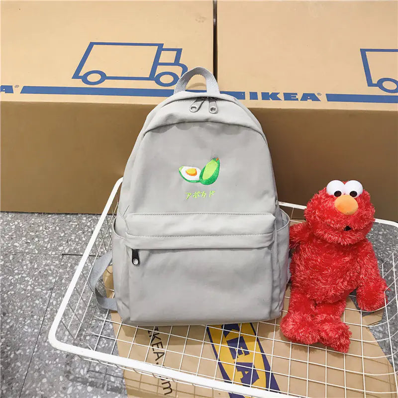 Nylon Waterproof Backpack with Design