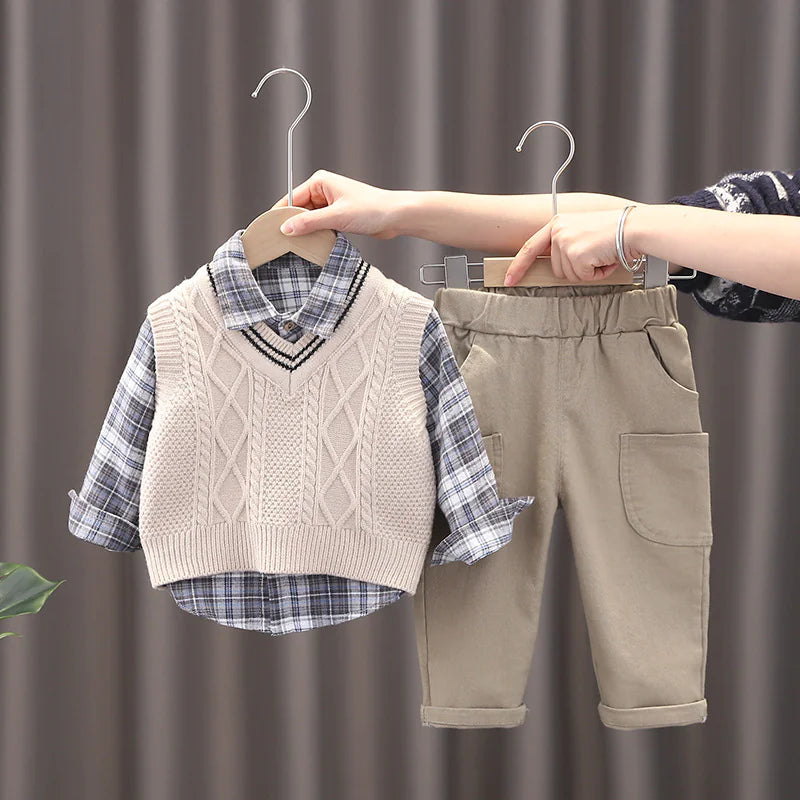 Children's 3-Piece Smart-Casual Outfit