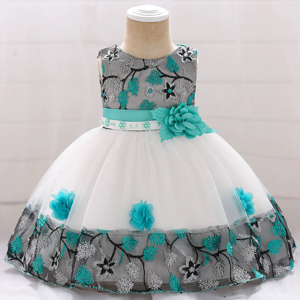 Children's Wedding Dress Puffed Skirt