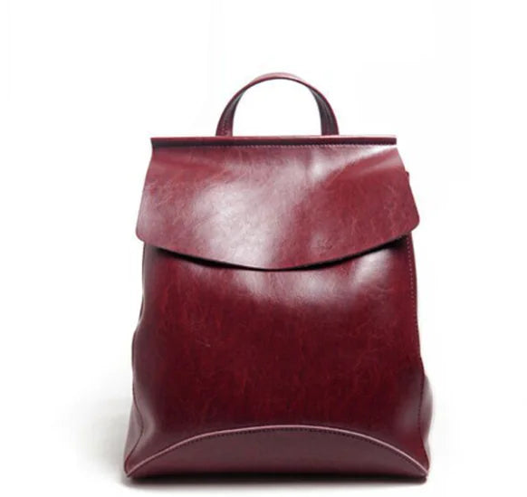 Leather Women's Backpack