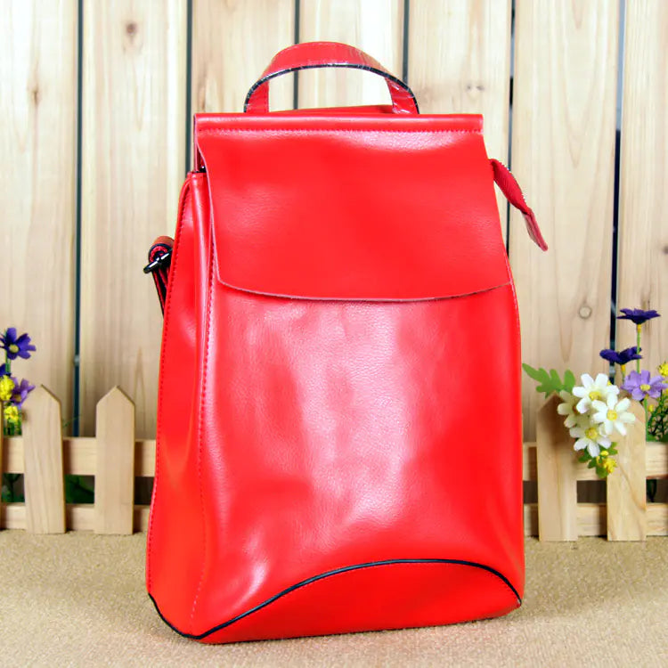 Leather Women's Backpack