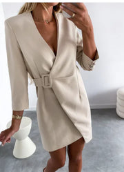 Classic White Tailored Blazer Jacket