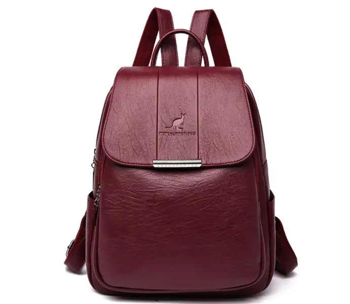 Soft-Side PU Backpack - Elegant Style Meets Practical Adventure