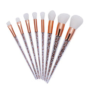 8-Piece Makeup Brush Set - Beauty Tools