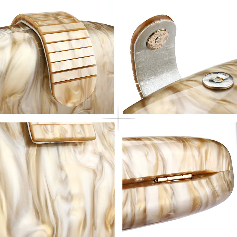 Acrylic Wallet and Evening Bag