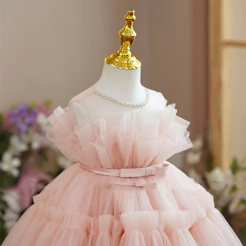 Princess Flower Girl Wedding Dress