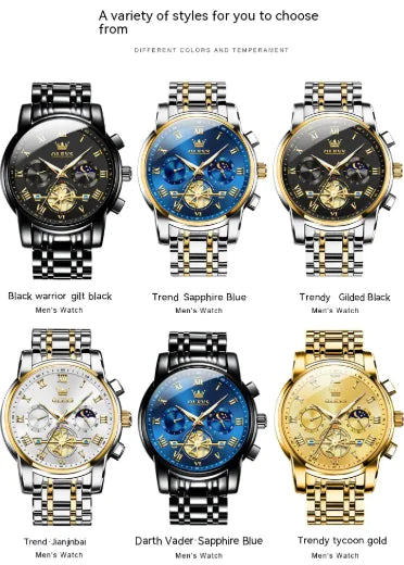 Midnight Azure Chrono