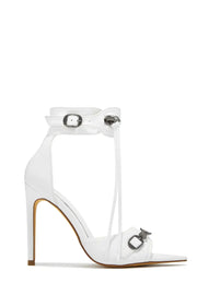 11cm High Heel Peep-Toe Sandals Stiletto Glamour