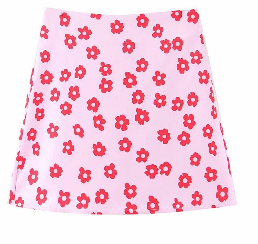 Street Hipsters with The Same Skirt