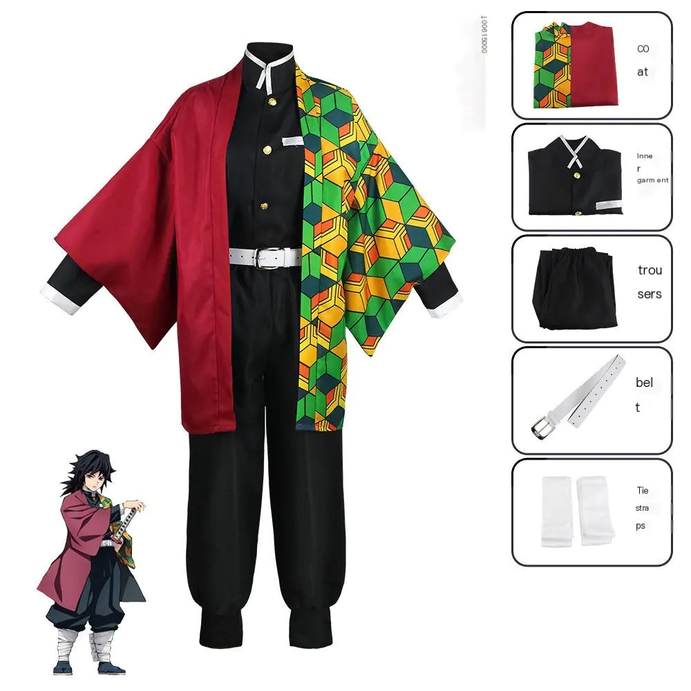 Mitsuri Cosplay Costume for Adults and Kids (One Set)