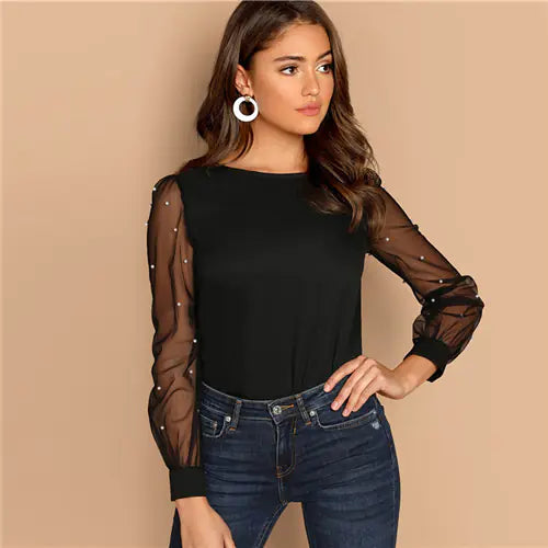 Celestial Contrast Top