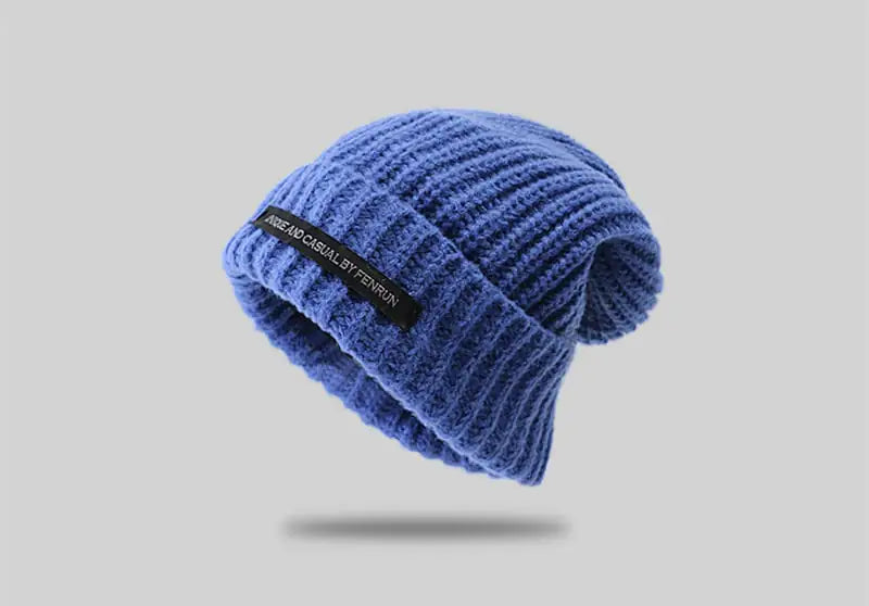 Warm Knitted Hat for Women with Large Head Circumference
