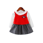 Autumn Outfit, Kids Dress, Two-Piece Set