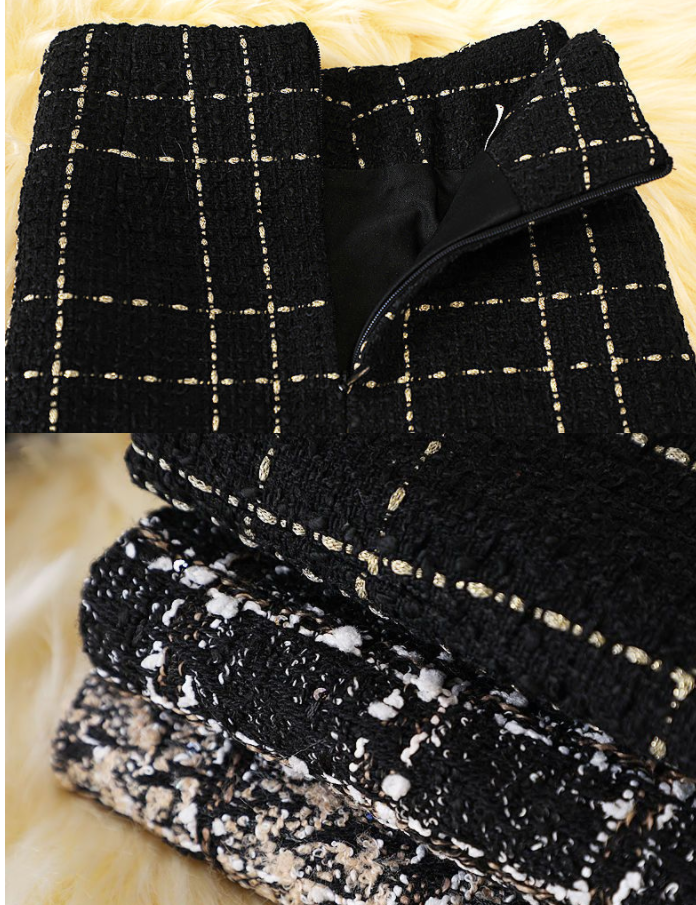 Woolen Plaid Sophistication