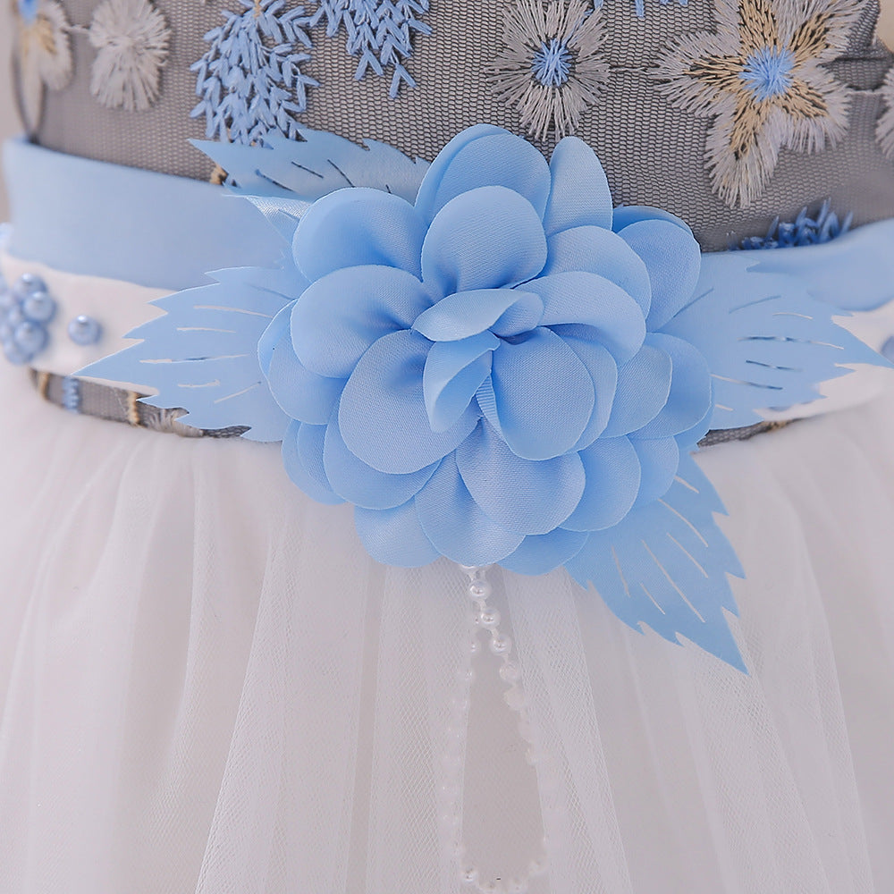 Children's Wedding Dress Puffed Skirt