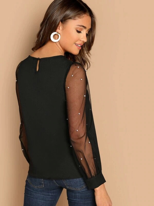 Celestial Contrast Top