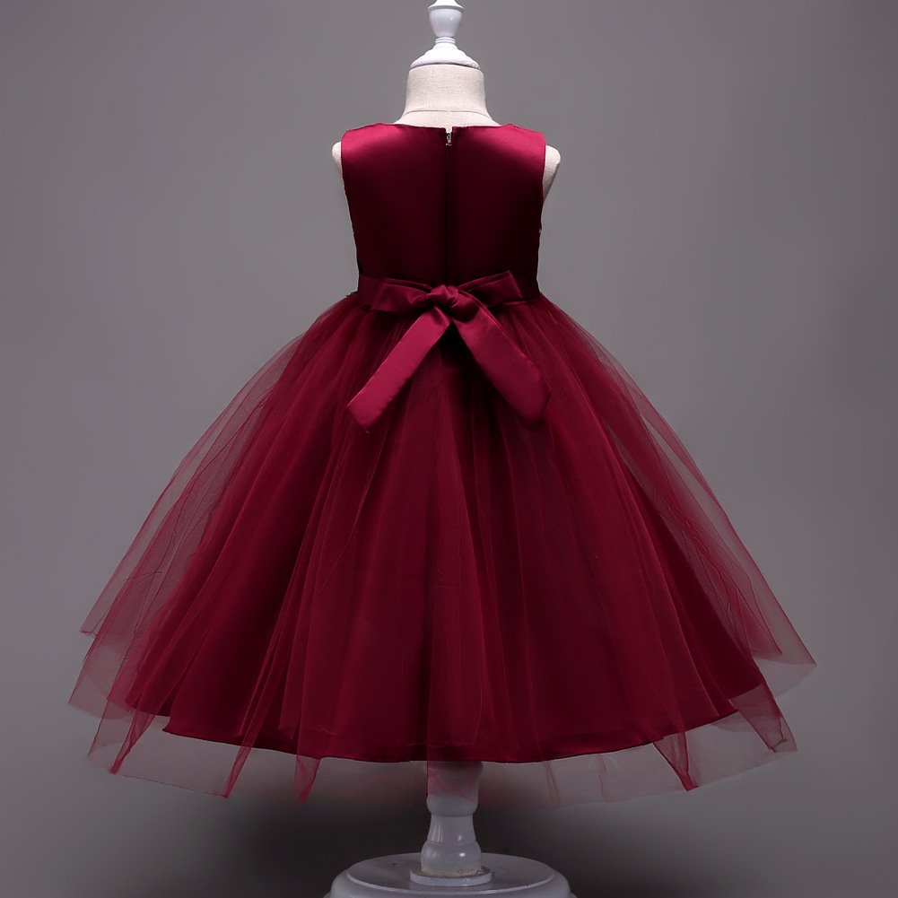 Embroidered Kids' Dress