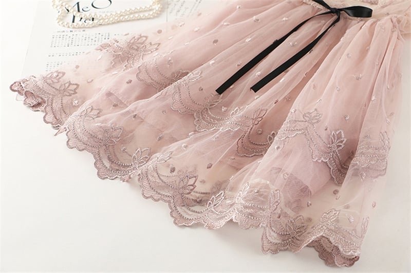Mesh Tutu Spandex Skirt