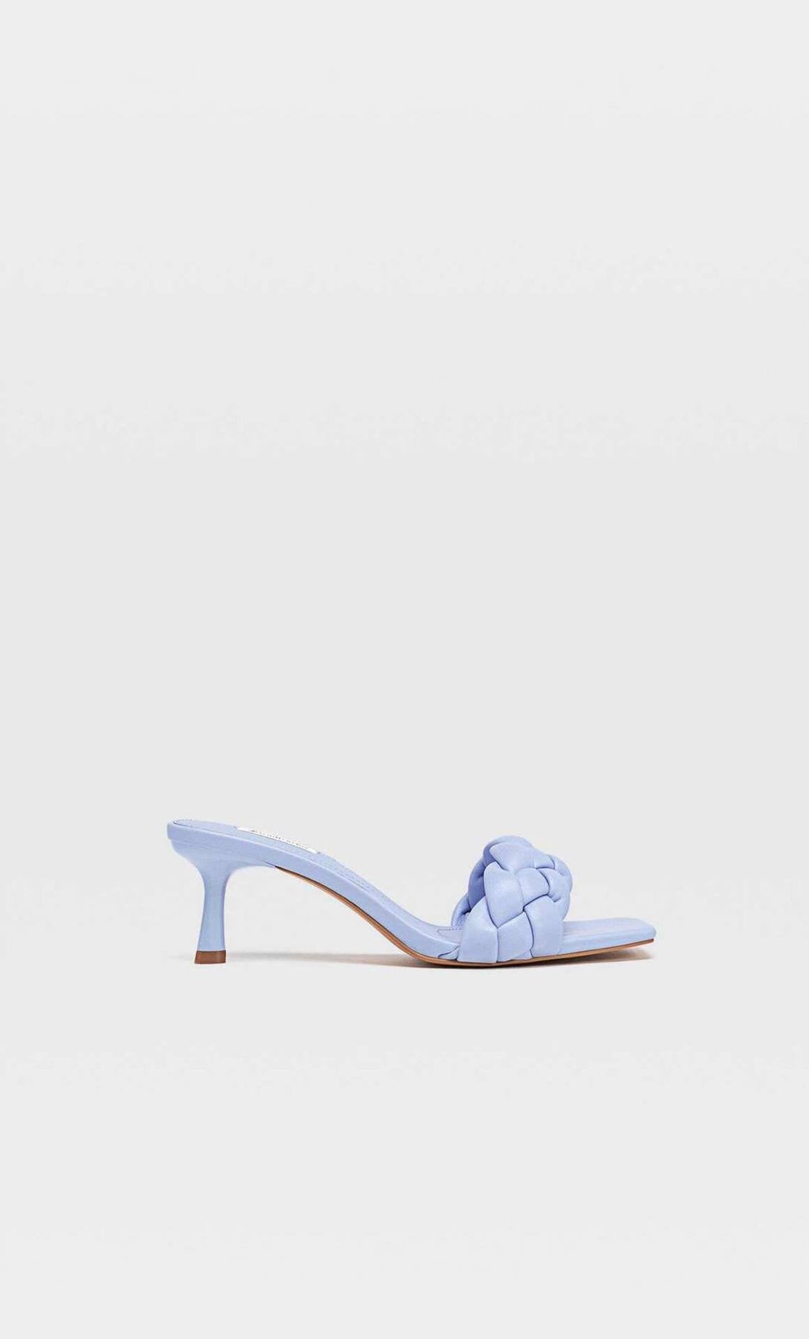 Square Open Toe High Heel Sandals