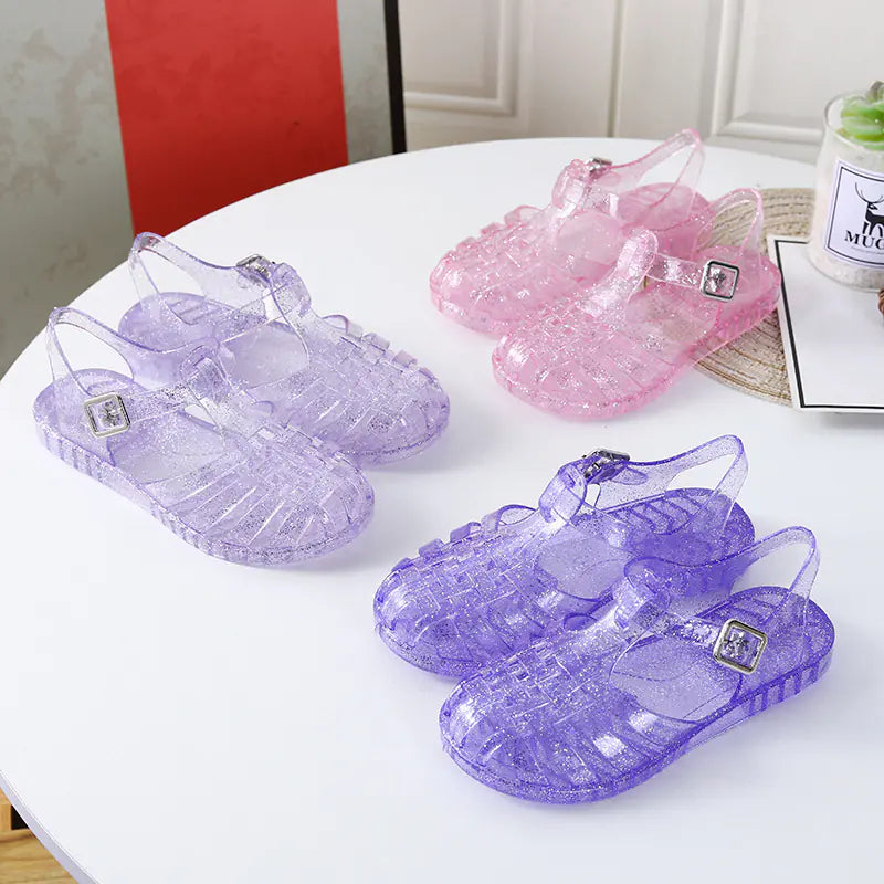 Children's Crystal Cave Soft Bottom Beach Sandals