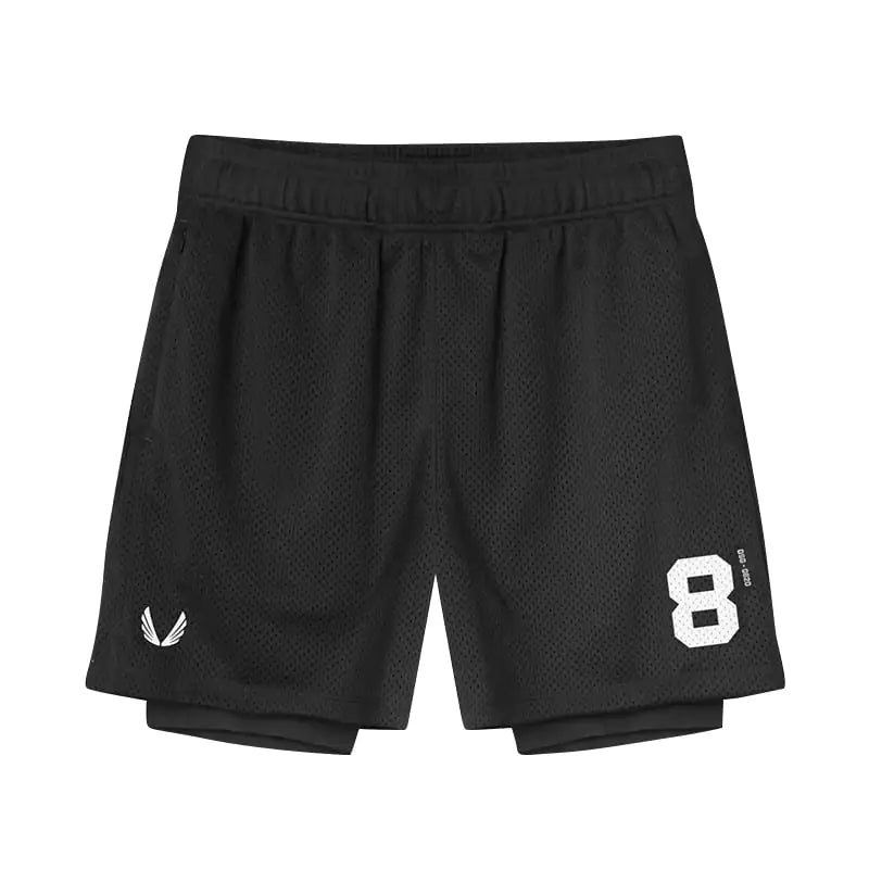 Men's American Style Marathon Running Shorts Anti-Glare