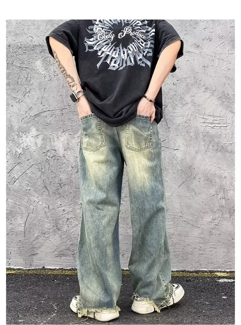 American High Street Vintage Denim Sophistication