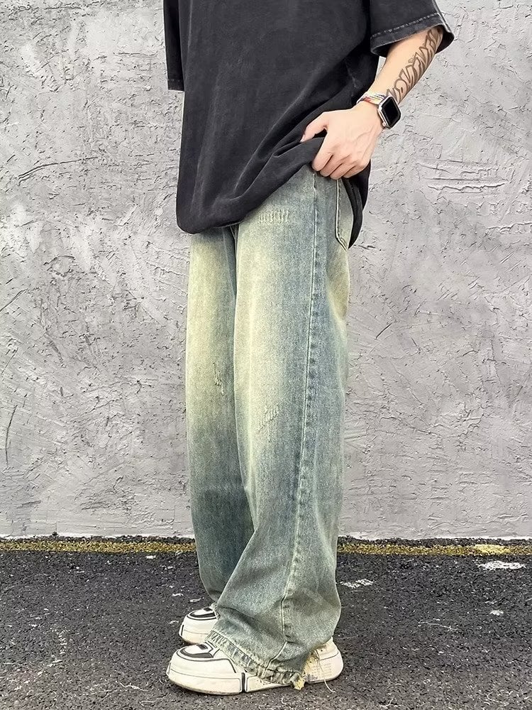 American High Street Vintage Denim Sophistication