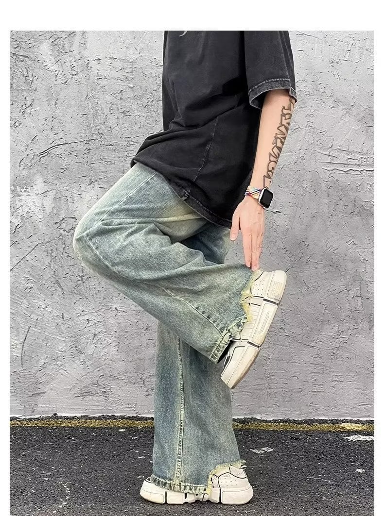 American High Street Vintage Denim Sophistication