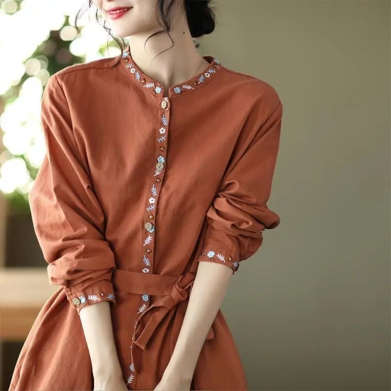 Temperament Lace-Up Elegance