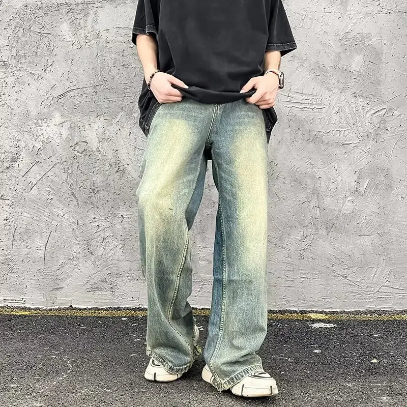 Vintage American High Street Jeans for Men