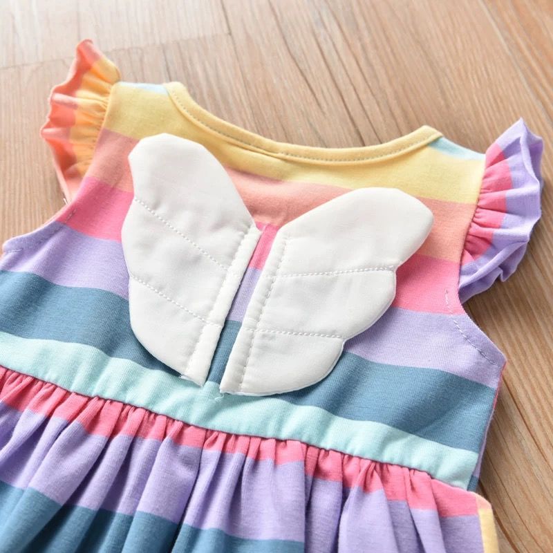 Sleeveless Rainbow Dress