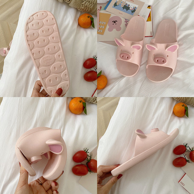 Cartoon Family Slippers