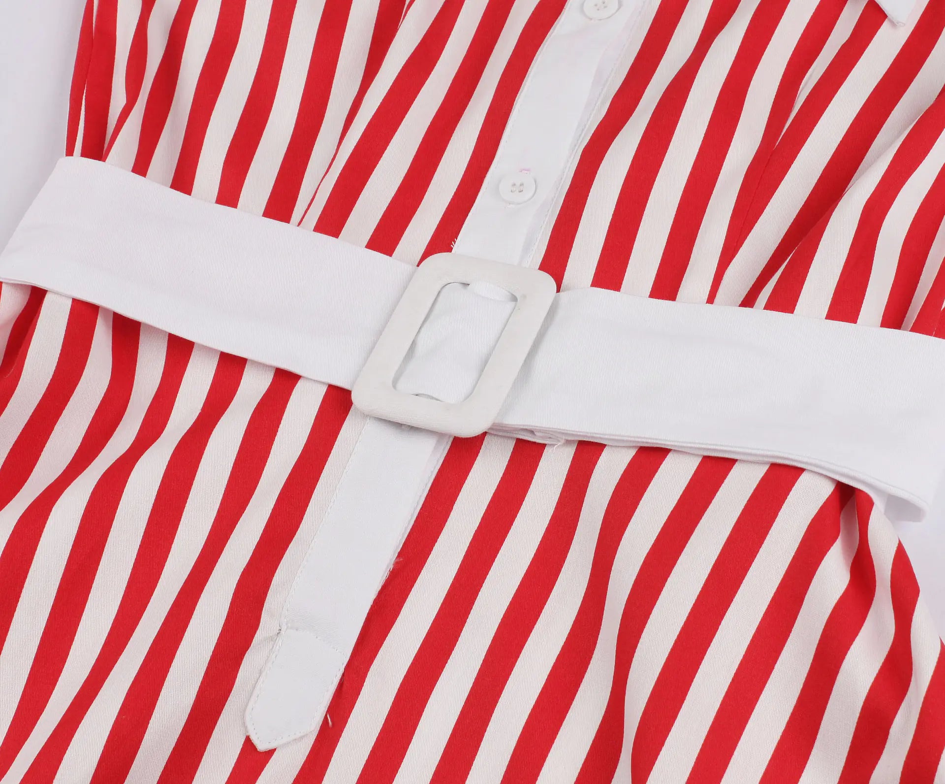Stylish Summer Striped Dress with Short Sleeves for Women