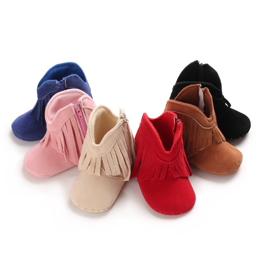 Princess Fringe Boots