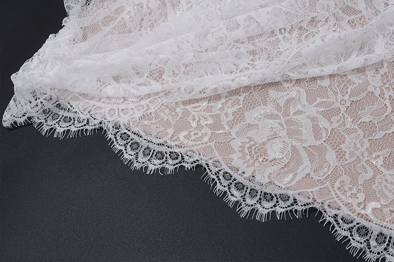 Strapless Lace Dress Elegant Allure