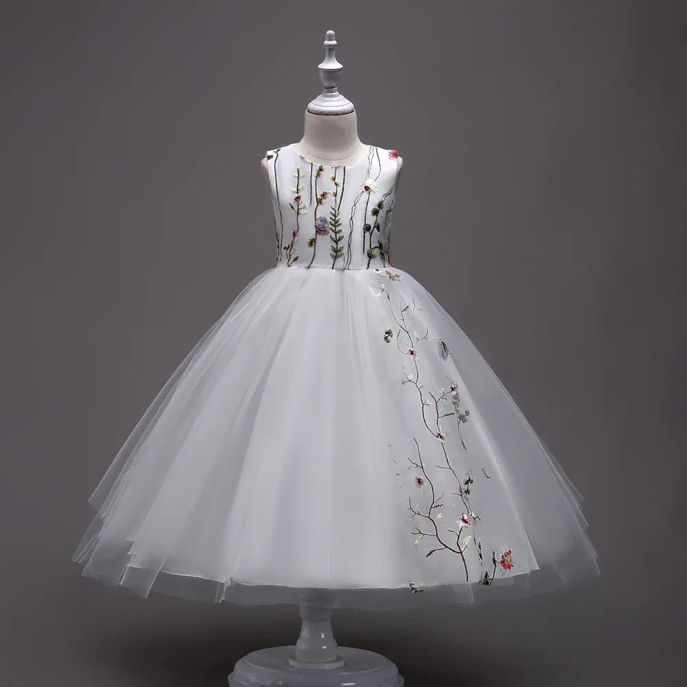 Embroidered Kids' Dress