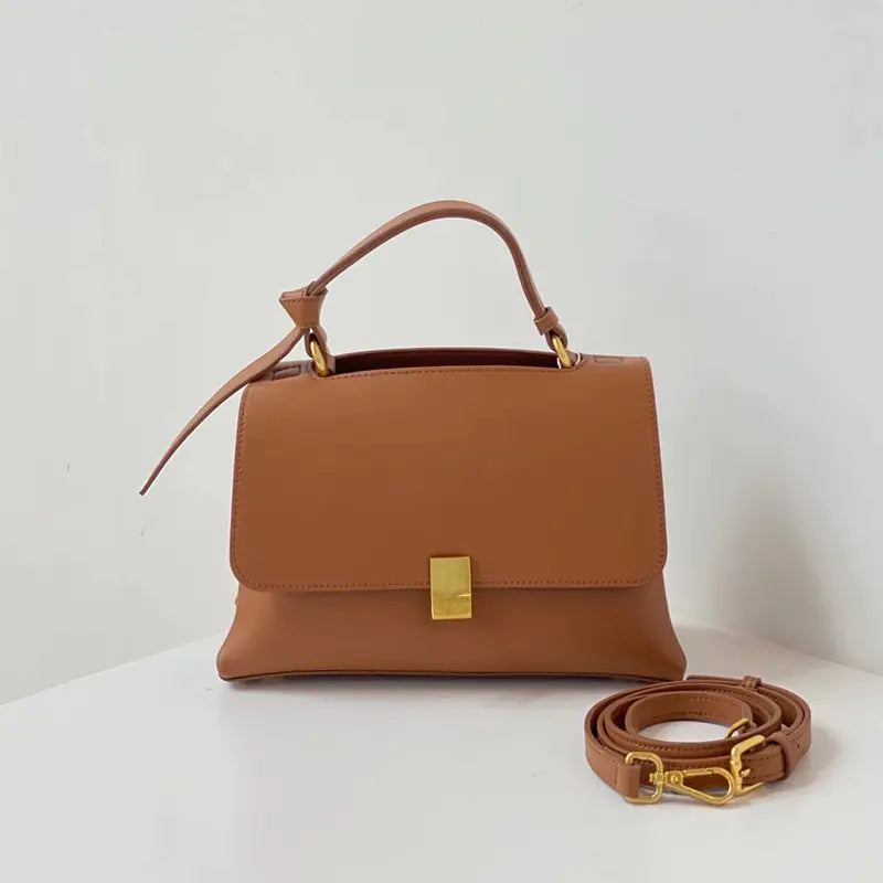 2024 Women's Genuine Leather Tote and Shoulder Bag