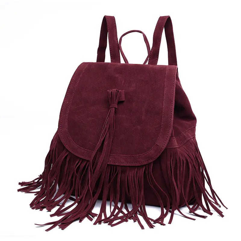 Women's Casual Plush Backpack