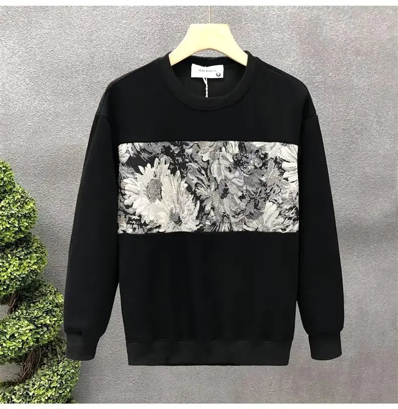 Korean Style Loose Fit Round Neck Top for Men and Women
