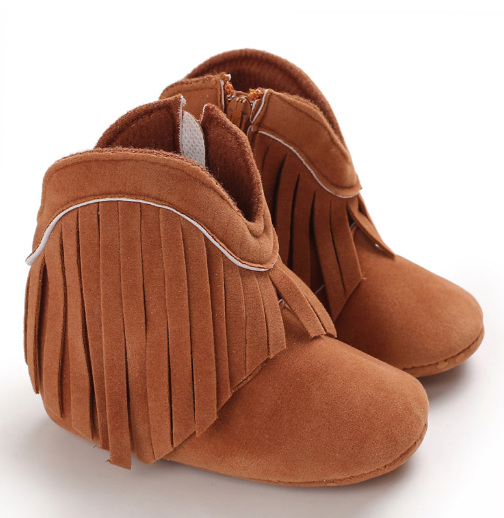 Princess Fringe Boots