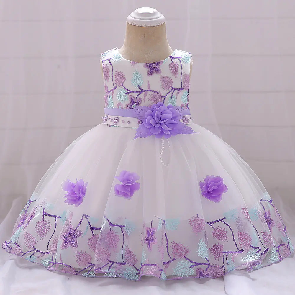 Children's Wedding Dress Puffed Skirt