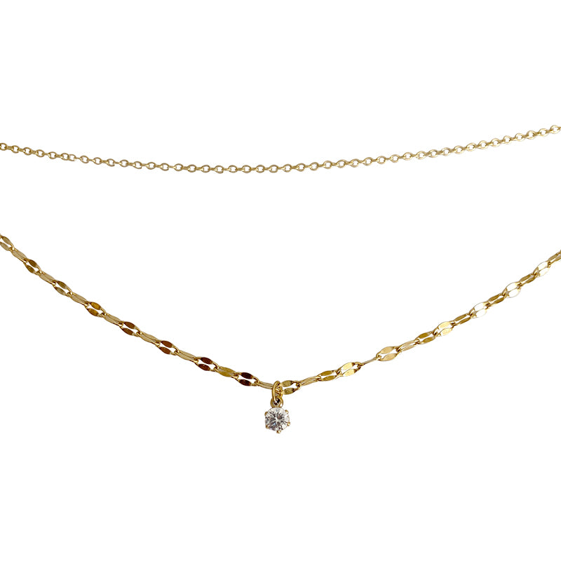 Double Layer Collarbone Chic