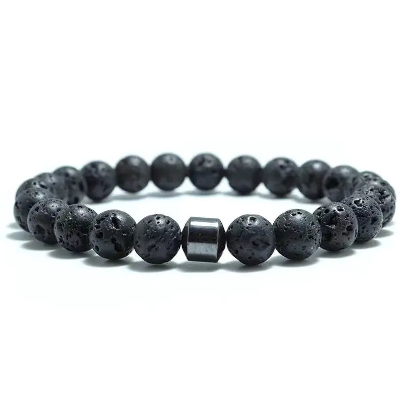 Natural Stone Beaded Bracelet