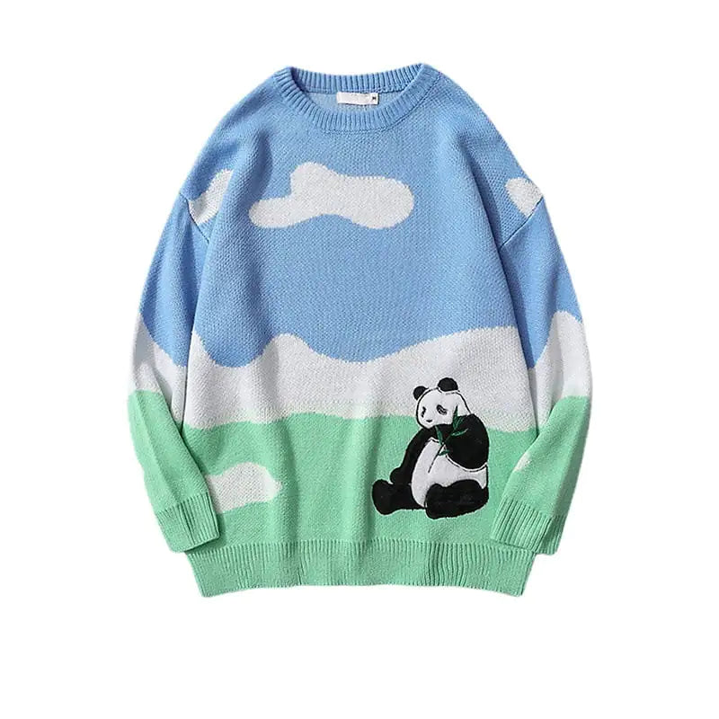 Trendy Wild Panda Sweater for Sweet and Cool Style