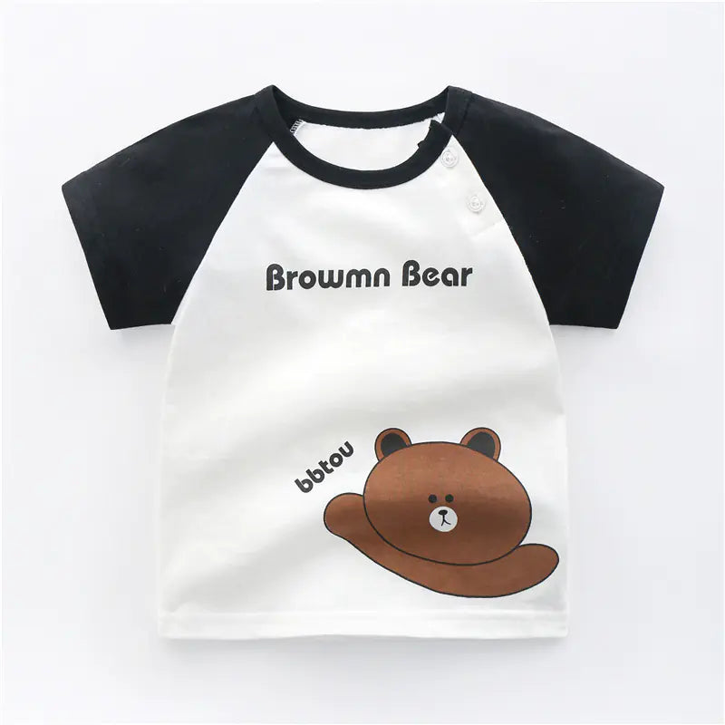 Cotton All-Match T-Shirts for Babies and Children
